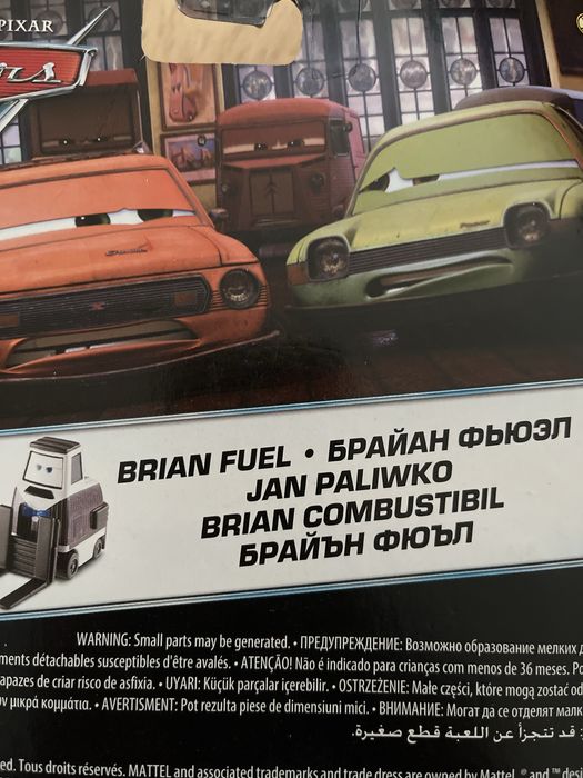 Auta Cars Brian Fuel