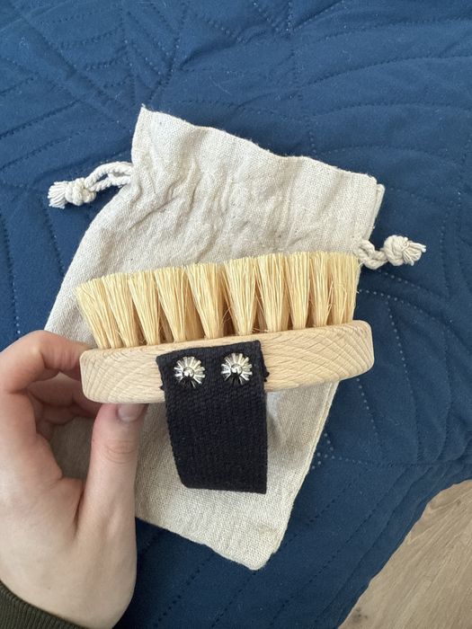 Szczotkowanie ciała Drewniana szczotka resibo do masażu na cellulit