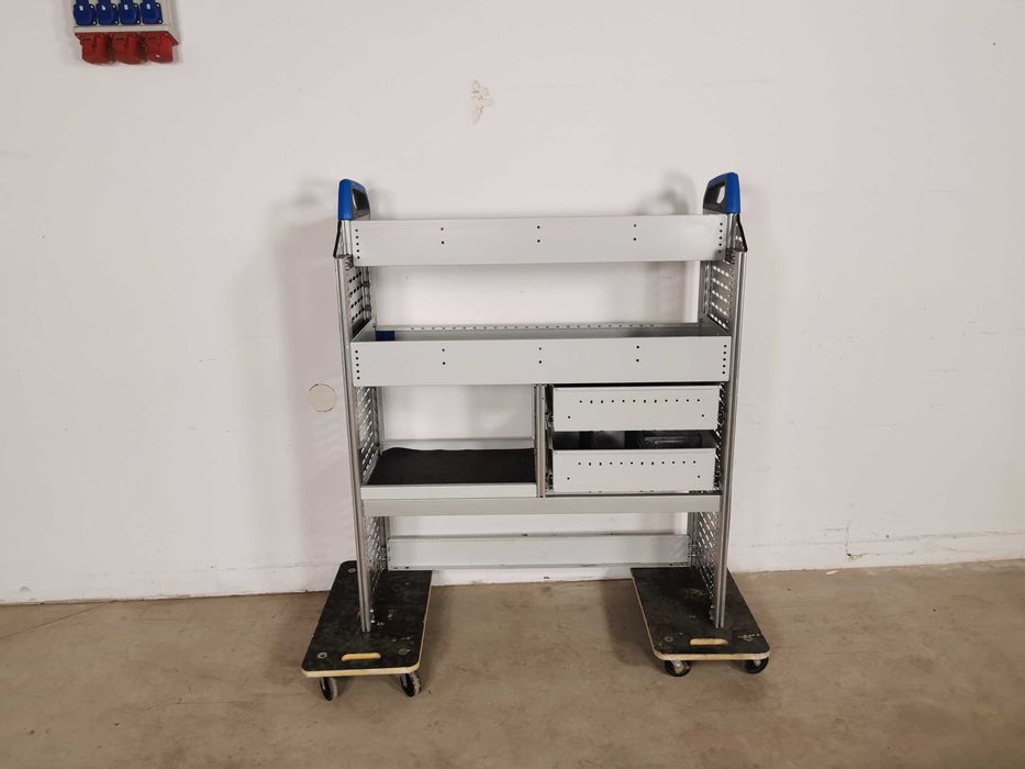 Zabudowa serwisowa warsztatowa regał samochodowy serwisowy SORTIMO