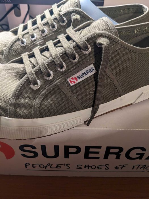 Sapatilhas ténis Superga 2750 verde escuro [44 1/2]