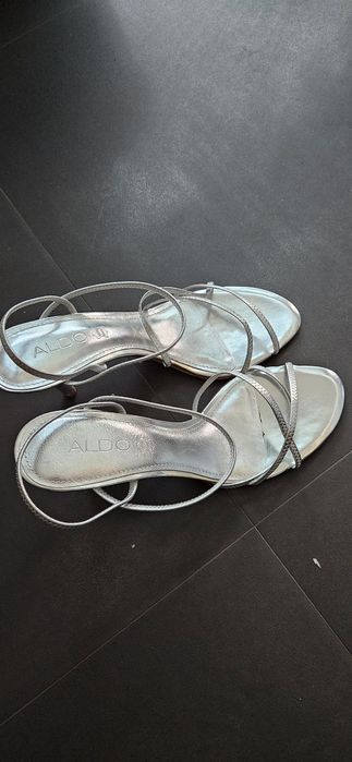 Sandalias de Cerimónia prateadas