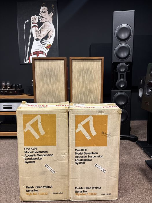 KLH Seventeen - kolumny/monitory vintge