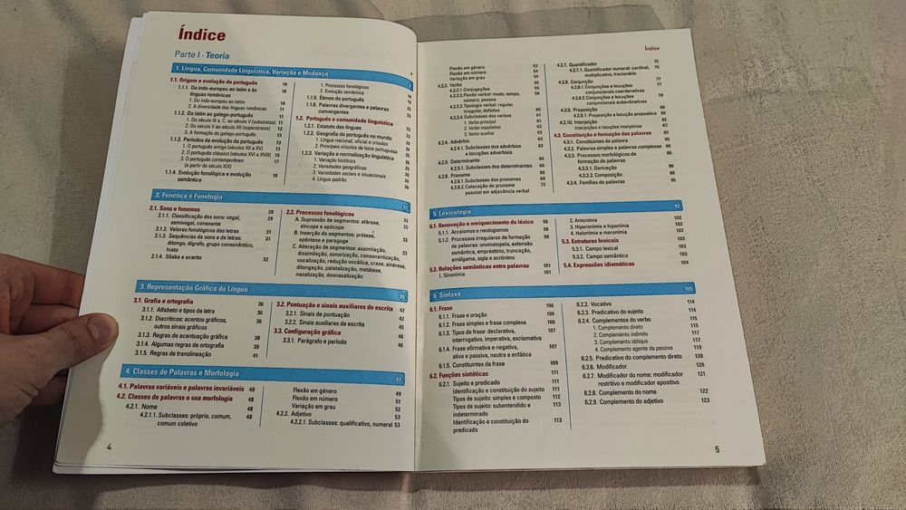 Livro de gramática da Porto Editora