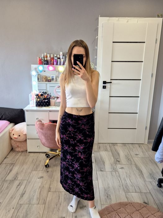 Letnia spódnica maxi 88%wiskoza