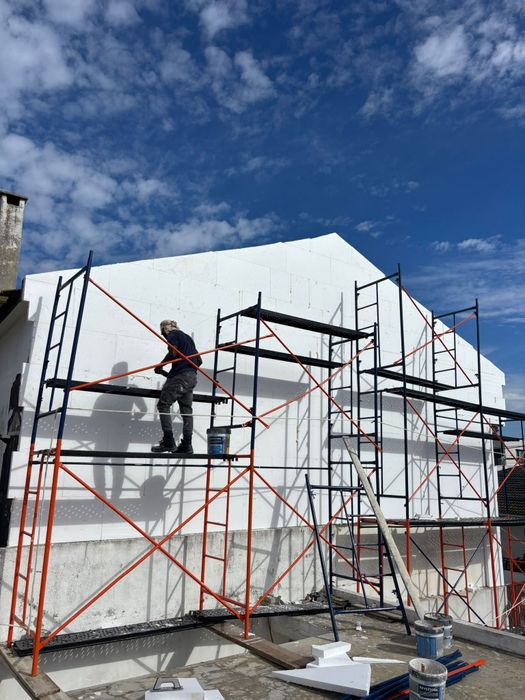 Capoto, Estuque e barramento pintura