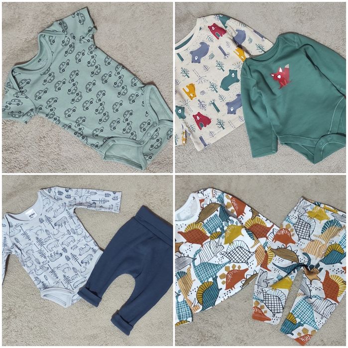 Newbie name it Next mega paka wyprawka synek 62-68