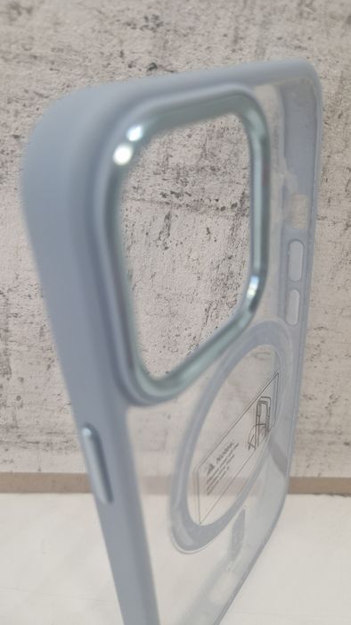 Etui case clear do Iphone 13 Pro Jasnoniebieski + Szkło Gratis