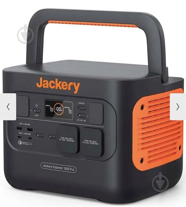 Зарядна станція Jackery Explorer 1000 Pro (1002 Вт·год)