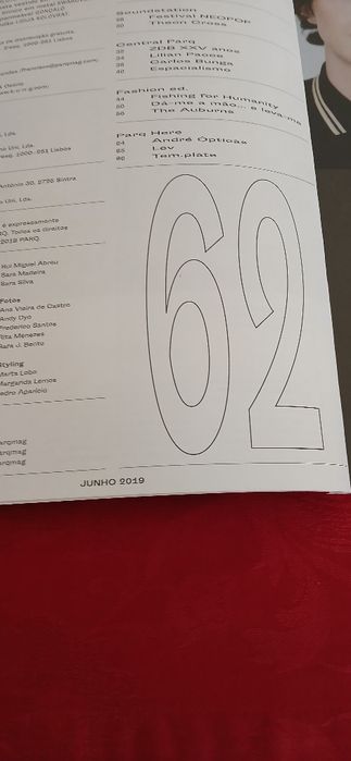 Revista Parq, de 2019 - Joana de Verona