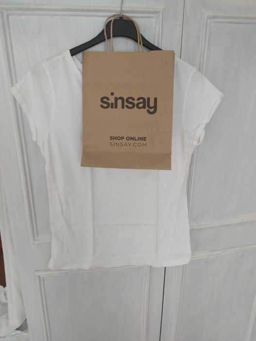Koszulka t-shirt Sinsay damska L