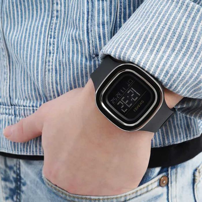 Часы наручные (годинник) SKMEI 1580 чёрные.