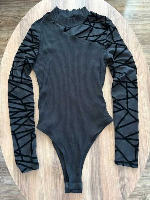 Body damskie z długim rękawem S