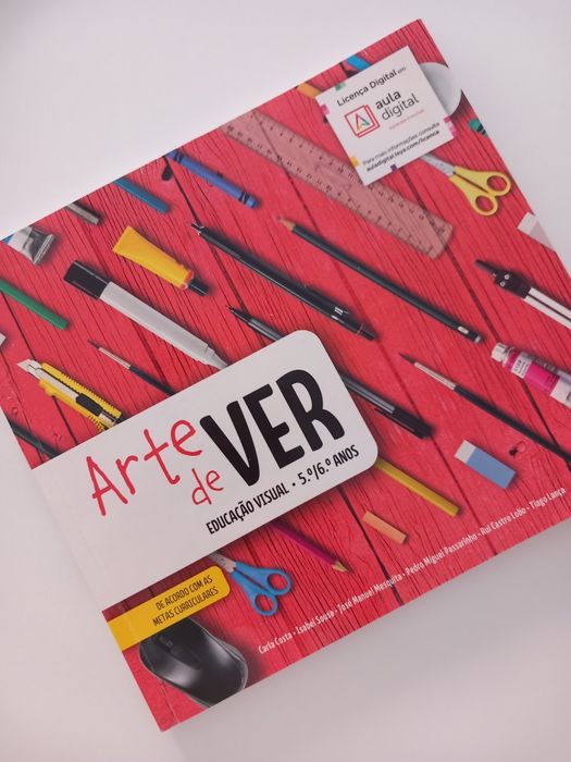 Arte de Ver - Educação Visual 5/6 Anos - IMPECÁVEL