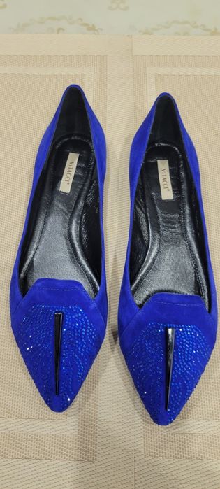 Балетки, нові замшеві,