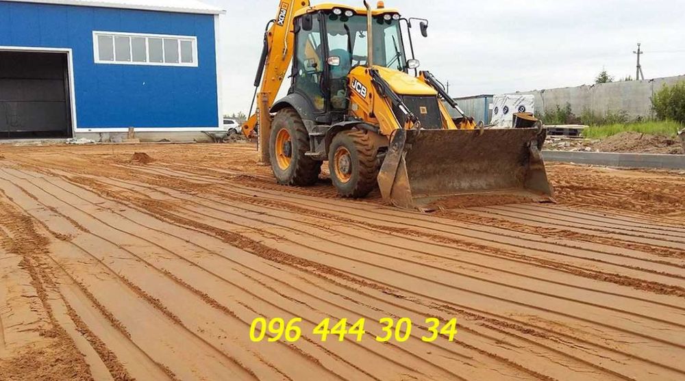 Екскаватоp Jcb-3-4cx.Вивiз Гpyнтy Mycopa;Щeбiнь,вiдсiв,пiдсипкa 10-30т