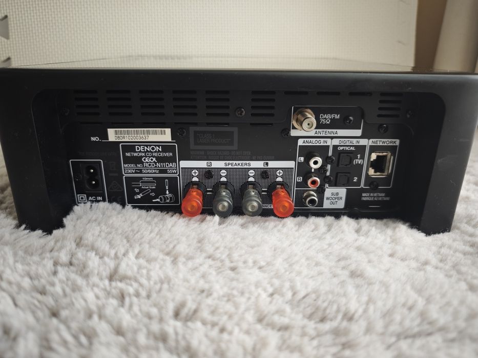 Denon RCD-N11 DAB Ceol Heos Wi-Fi Internet Radio BT Okazja