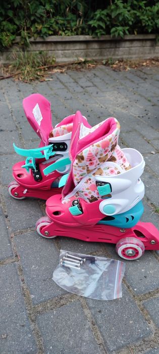 Rolki dziecięce martes r:30-33 plus kask r:48-52