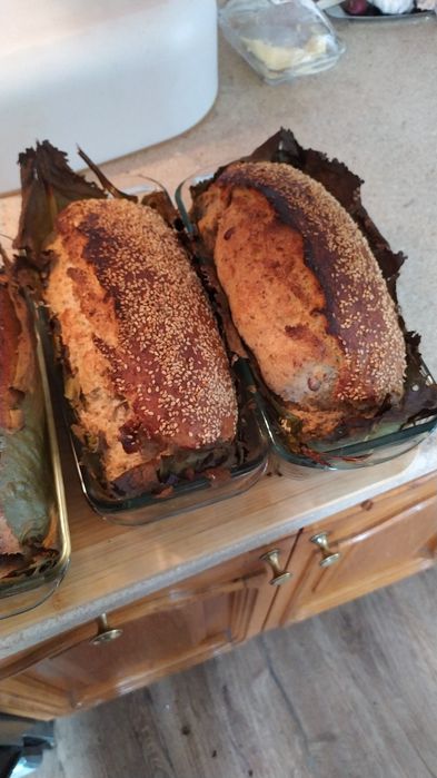 Chleb orkiszowy na żytnim zakwasie z ekologicznej mąki