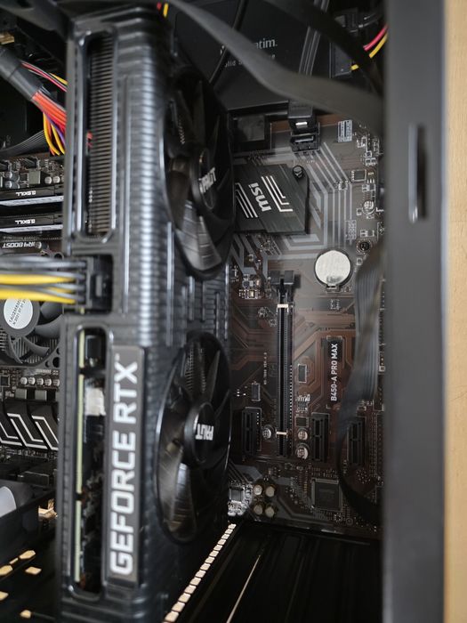 Komputer do grania, RTX 3060, 8GB DDR4 (3600), 256gb SSD, MSI B450,AMD