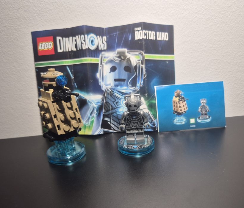 Lego Dimensions 71238: Cyberman and Dalek64752338973569120