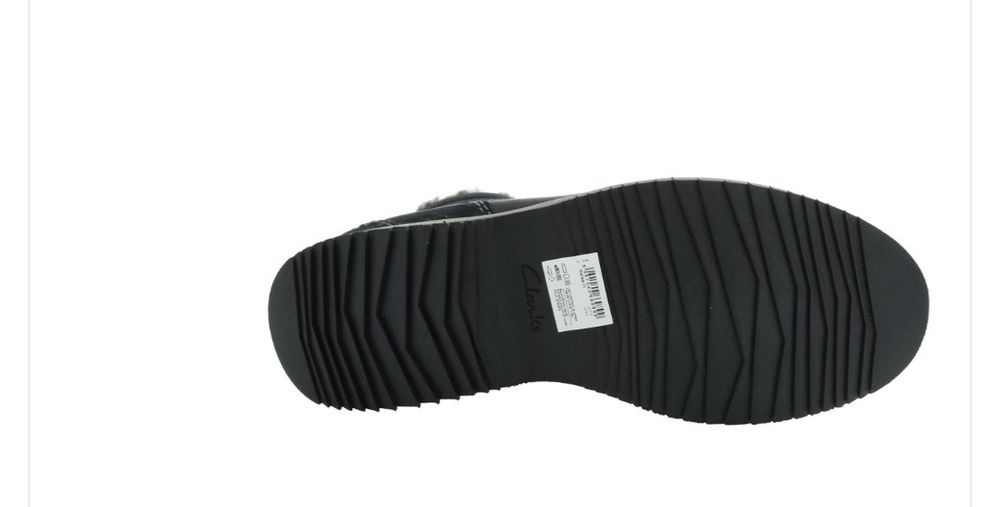 Clarks р.44-45 стельки-30см зимние кожаные ботинки мужские