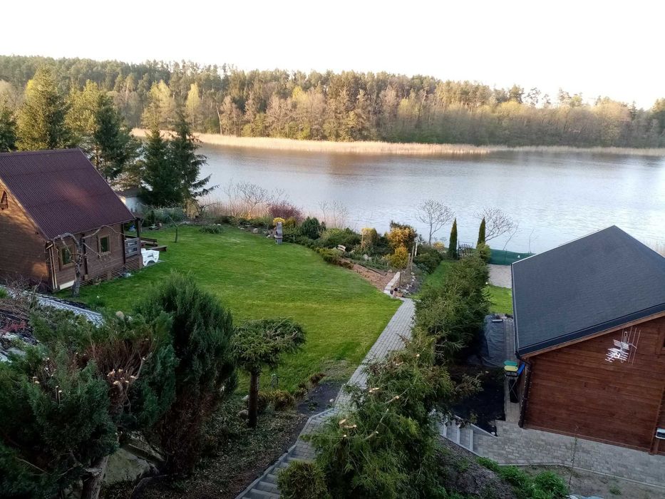 Domki,noclegi nad samym jeziorem,łódka,ryby,Mazury, Wydminy WOLNY TERMIN 15.08