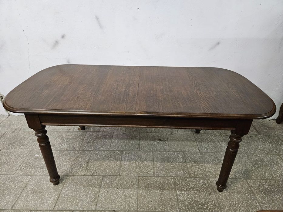 Duży stylowy stół rozkładany z Francji