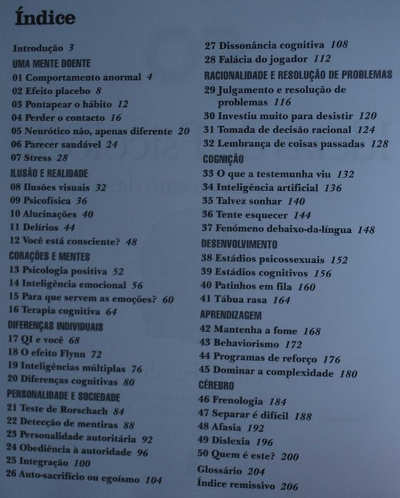 50 Ideias Psicologia Que Precisa Mesmo de Saber de Adrian Furnham
