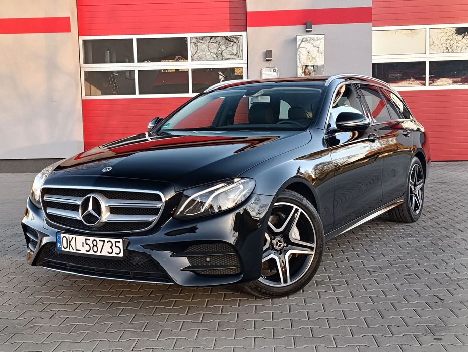Mercedes-Benz Klasa E Super Okazja 59 tkm 2018 | AMG | Automat | Benzyna | Nawigacja |