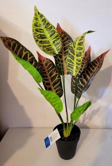 Sztuczna zielona roślina wysokość 49 cm