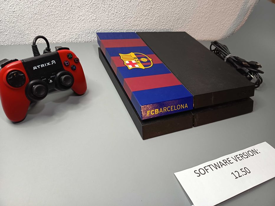PlayStation 4 (Software 12.50) Barcelona Edition