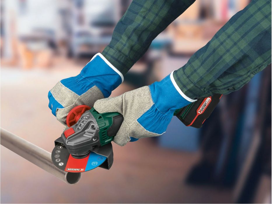 PARKSIDE Акумуляторна кутова шліфувальна машина PWSA 20-Li С 4- без ак