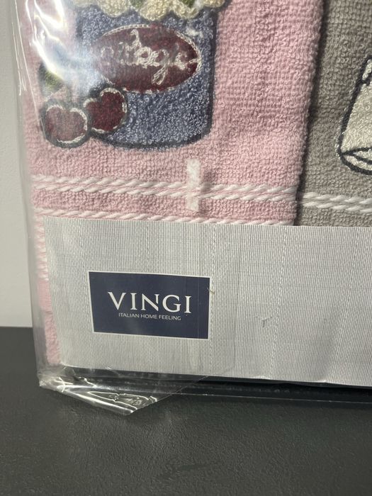 Італіїські кухонні рушники набір з 3 шт. By Vingi Italian home новий
