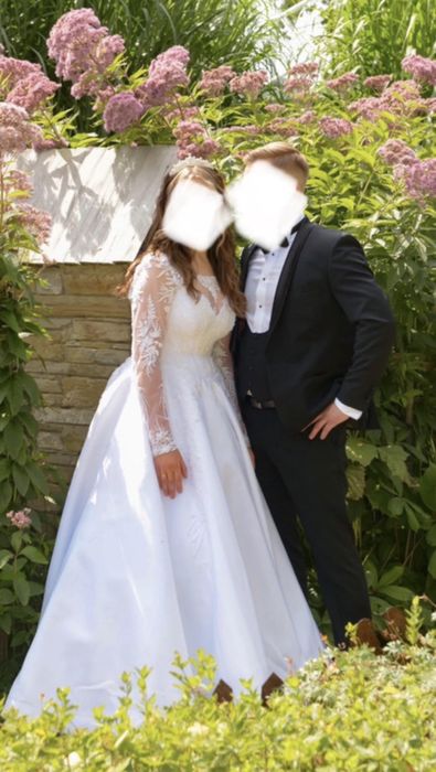 Suknia ślubna ROYAL czysta biel