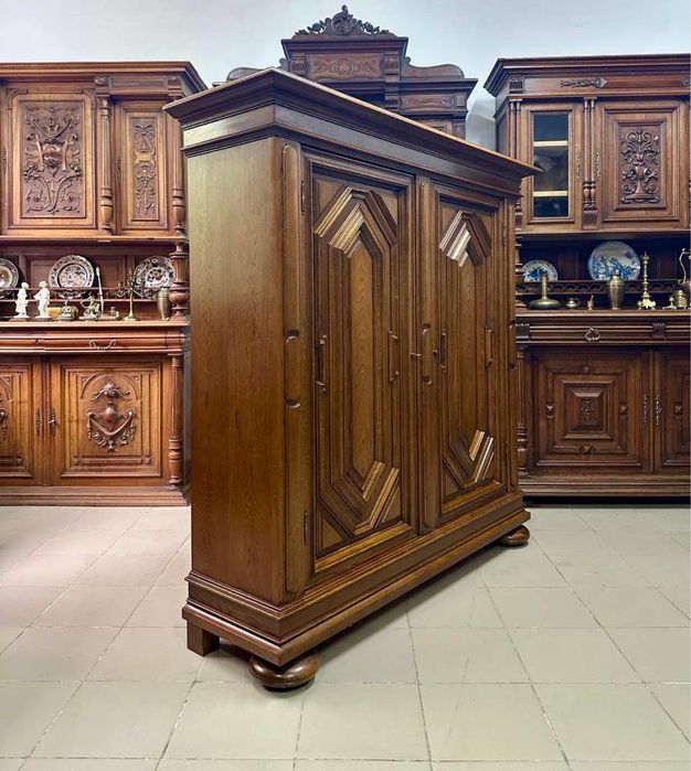 Шафа сервант дерево шкаф 3733