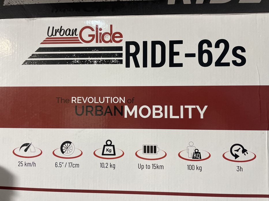 Trotinete Elétrica UrbanGlide Ride-62s (Para Reparação ou peças)