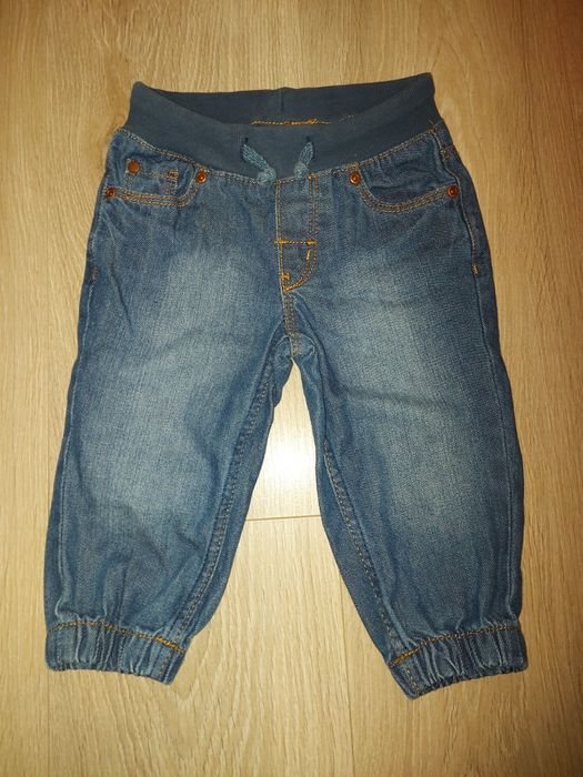 Spodnie dżinsy H&M 74