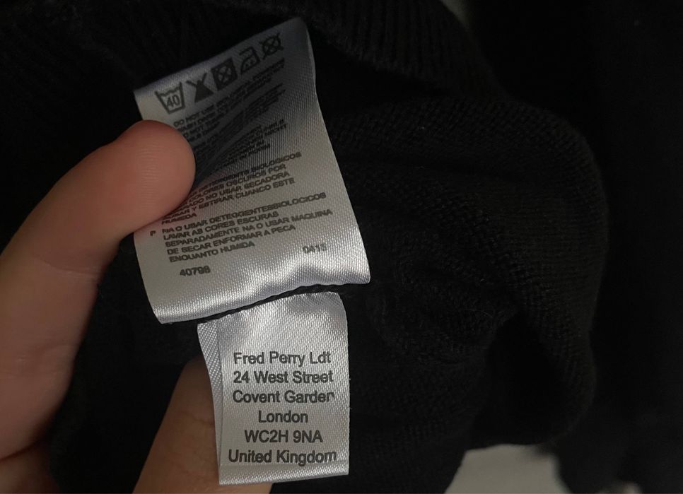 Светр Fred Perry