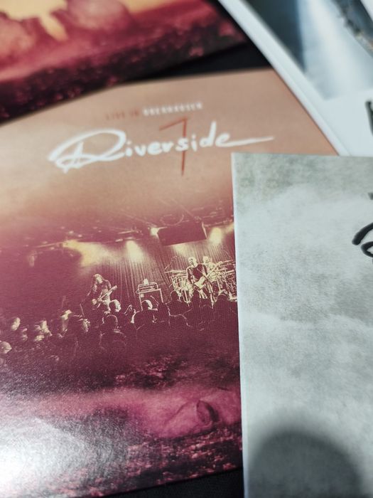 Riverside - Wasteland tour 2018-2020 CD Dvd Blu-ray autografy