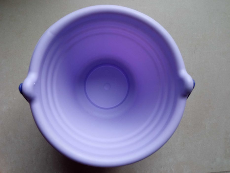 Wiaderko fioletowe 11 cm dla dzieci MX