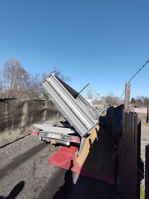 Transport wywrotką do 3,5 tony. KOSTRZYN NAD ODRĄ i okolice