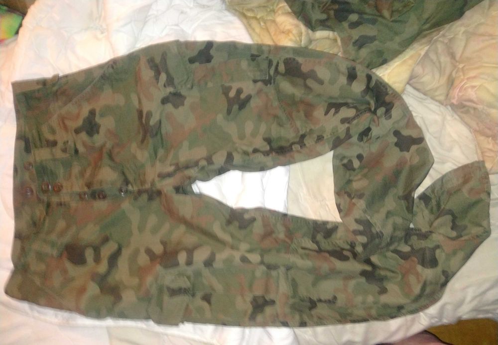 Spodnie moro wojskowe męskie pas 84-92 IMA wz. 123 UL//MON 2010 Mundur Polowy letni M/XL