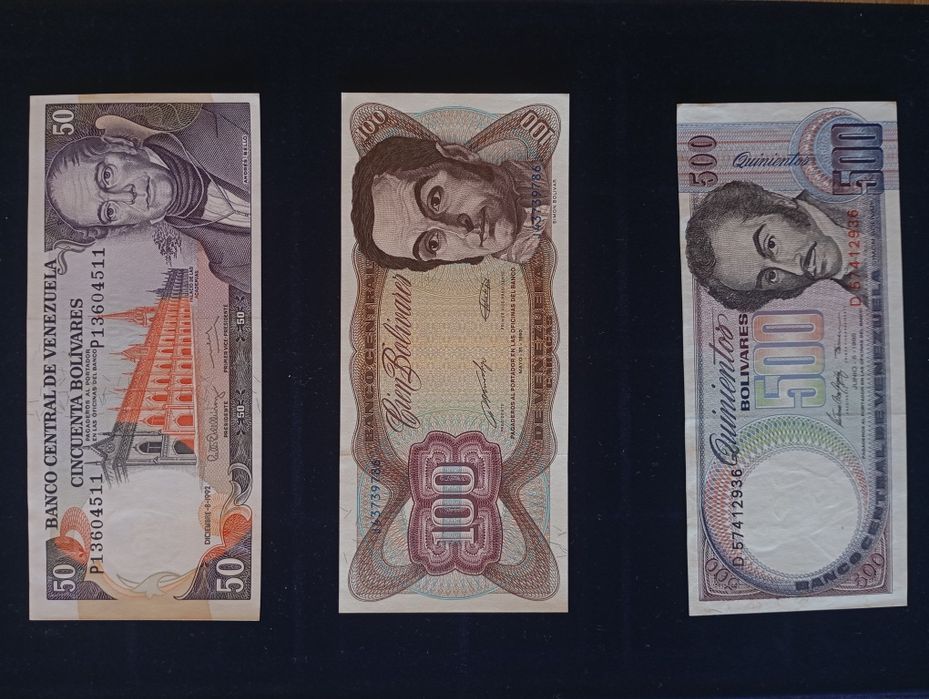 Notas antigas estrangeiras