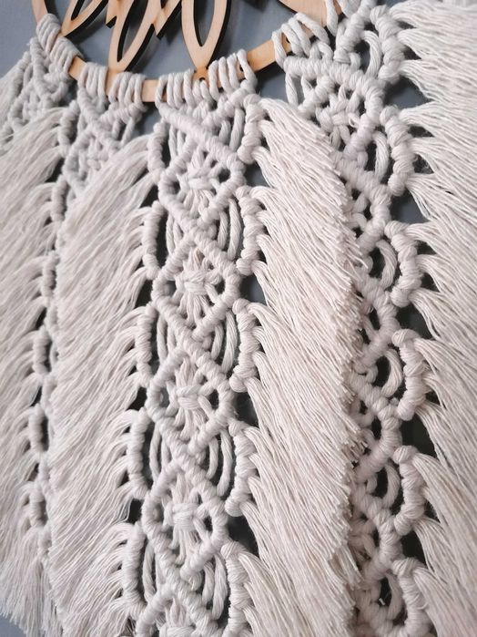 Łapacz snów Makrama ścienna Dekoracja wnętrz BOHO