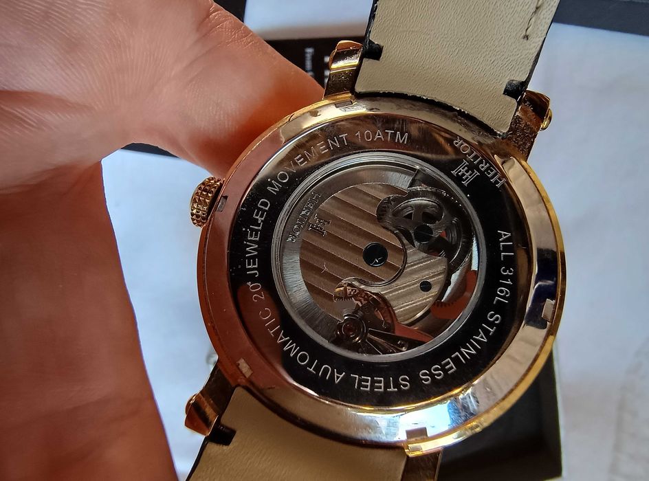 Relógio Masculino Heritor Automático
