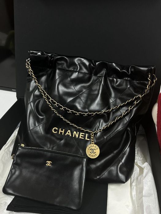 Torebka Chanel S22 black leather