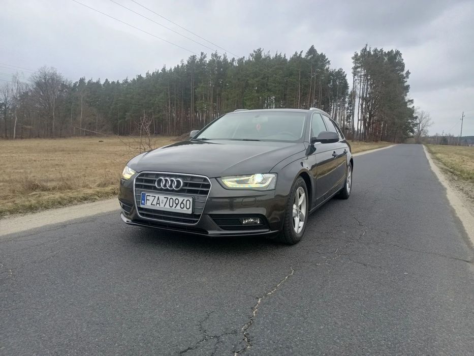 Audi A4 Avant Audi A4 B8 2.0 TDI 163 KM 2012 rok po lift