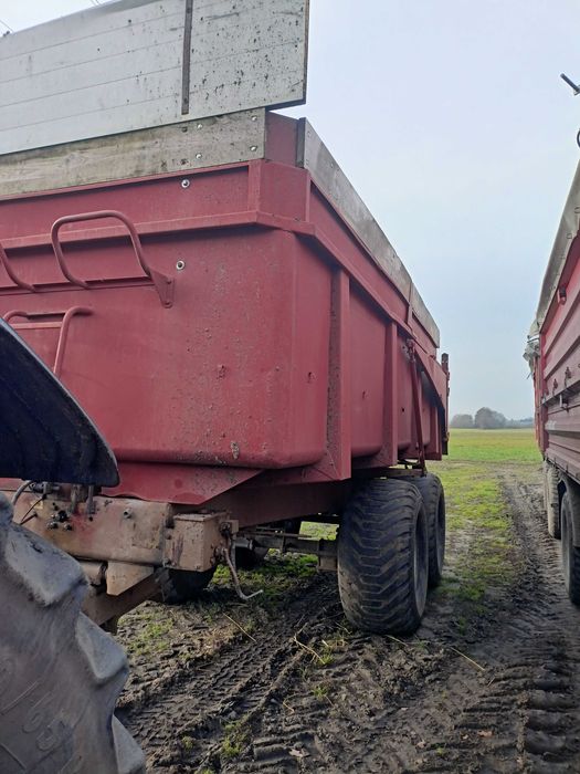 Przyczepa skorupa 12t wywrotka 14