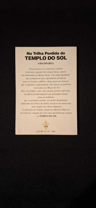Na Trilha Perdida do Templo do Sol - Ghandarva