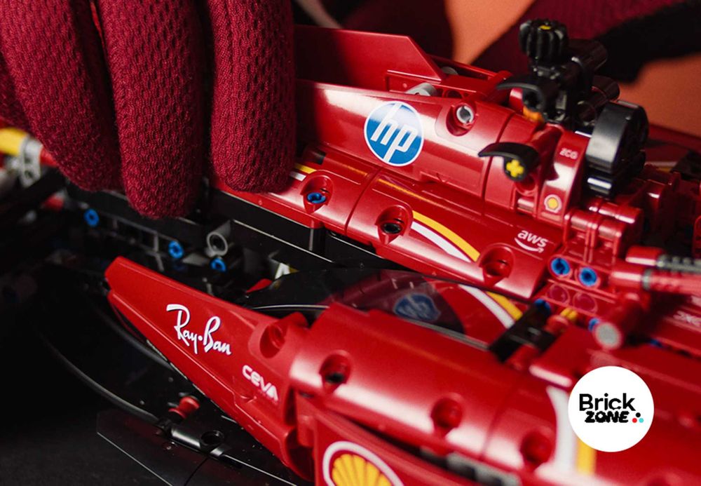 ‼️1361 деталь‼️Конструктор Ferrari F1 SF-24 Car (42207) Болід Формули 1